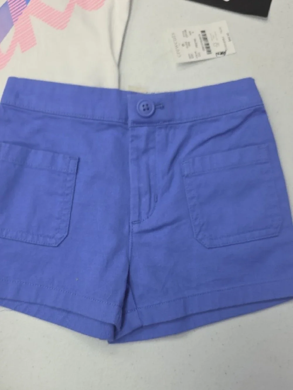 Nike Women’s Blue High Waist Shorts - Picture 4 of 5